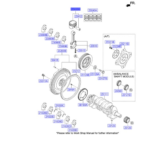 پیستون IX35   234102G200 