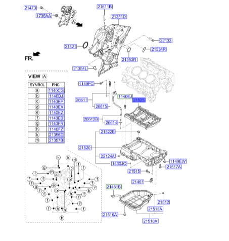 صفحه موجگیر کارتل آزرا  Hyundai/KIA Genuine Parts – MOBIS     215253C300