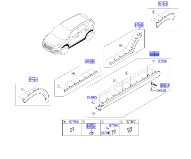 رکاب راست هیوندای IX35  87752D3110