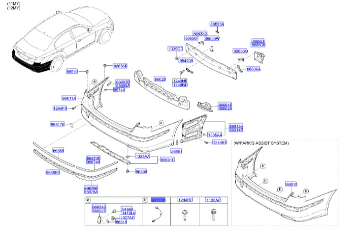 سنسور سپر هیوندای جنسیس  Hyundai/KIA Genuine Parts – MOBIS    957203M000AT