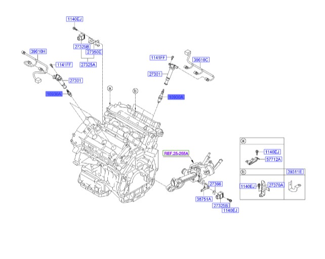 شمع موتور هیوندای جنسیس_کوپه  Hyundai/KIA Genuine Parts – MOBIS    1882709080