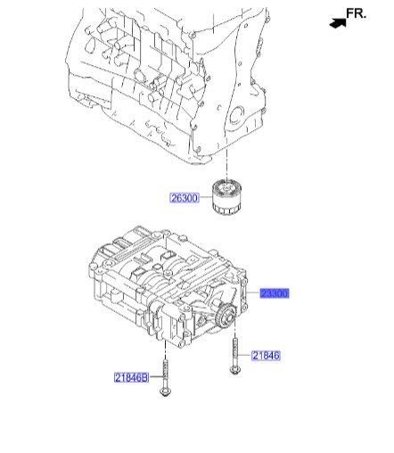 ایل پمپ آزرا Hyundai/KIA Genuine Parts – MOBIS   2330025240 