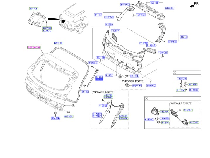 جک صندق توسان  Hyundai/KIA Genuine Parts – MOBIS   81780D7000  